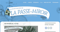 Desktop Screenshot of passe-miroir.com